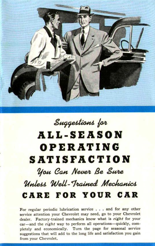 1939 Chevrolet Accessories Booklet Page 10